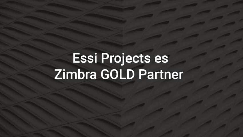 Foto de cabecera del blog post de Essi Projects: Essi Projects es Zimbra Gold Partner