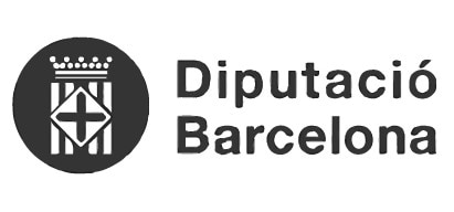 Logo Diputació de Barcelona en escala de grises